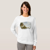 De estuarium met een kasteel t-shirt (Voorkant volledig)