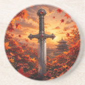 De Eternal Blade Saga Zandsteen Onderzetter (Voorkant)