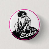 De etes-aap Button (Voorkant)