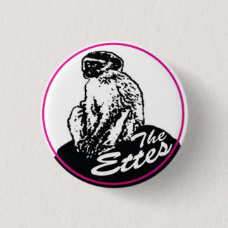 De etes-aap Button