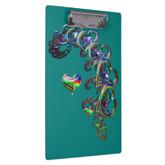 De etherische cascade van harten klembord (Rechts)