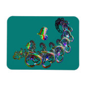 De etherische cascade van harten magneet (Horizontaal)