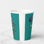 De etherische cascade van harten papieren bekers (Rechts)