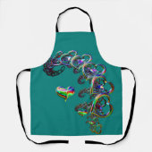 De etherische cascade van harten schort (Voorkant)