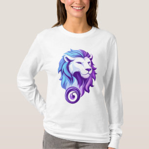 De etherische leeuw van Leeuw T-shirt