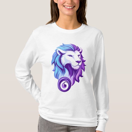 De etherische leeuw van Leeuw T-shirt (Voorkant)