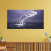 De etherische vlucht van de oceaangeest canvas afdruk (Insitu (Woonkamer))