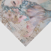 DE ETHERISCHE ZEEJONKVROUW DECOUPAGE TISSUEPAPIER (Detail)