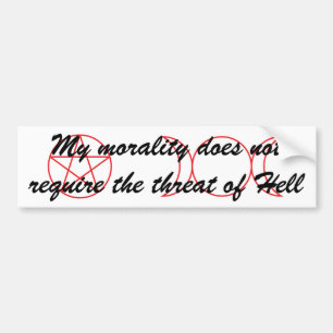 De Ethiek van Wiccan Bumpersticker