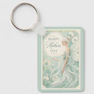 De Ethische Koningin van de Lelie vijver Sleutelhanger