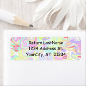 De Etiketten van Confetti met de Sjabloon van het  (Insitu)