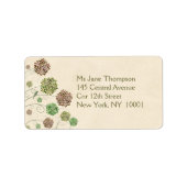 De Etiketten van de Naam van het Adres van het (Voorkant)