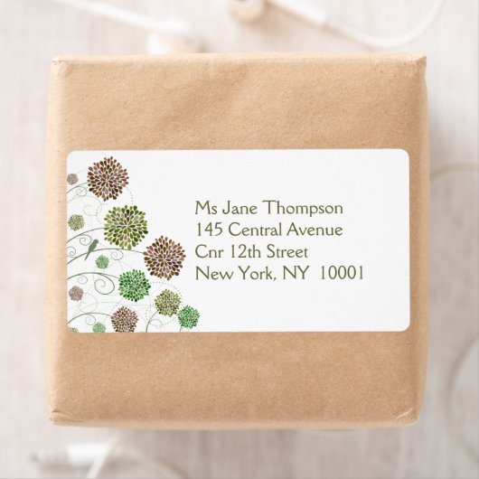 De Etiketten van de Naam van het Adres van het (Insitu)