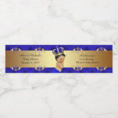 De Etiketten van de waterfles, baby shower 2 van Y (Enkel label)