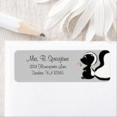 De Etiketten van het Adres van de Baby Skunk van S (Insitu)