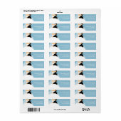 De Etiketten van het Adres van de Bride en van de  (Full Sheet)