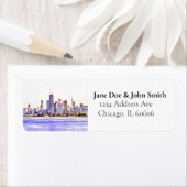 De Etiketten van het Adres van de Kabeljauw van Ch (Insitu)