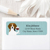 De Etiketten van het Adres van de Terugkeer van Be (Insitu)