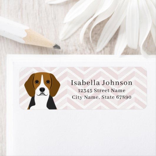 De Etiketten van het Adres van de Terugkeer van Be (Insitu)