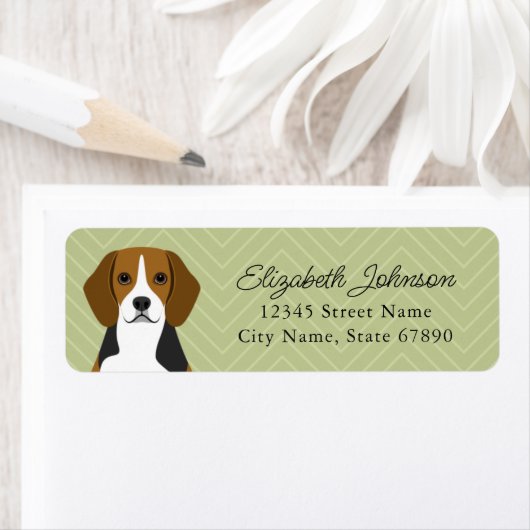 De Etiketten van het Adres van de Terugkeer van Be (Insitu)