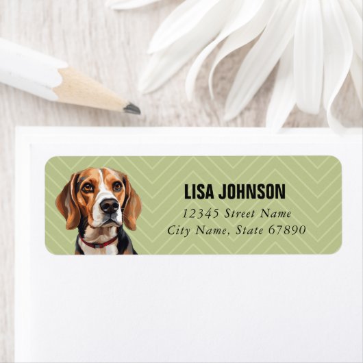 De Etiketten van het Adres van de Terugkeer van Be (Insitu)