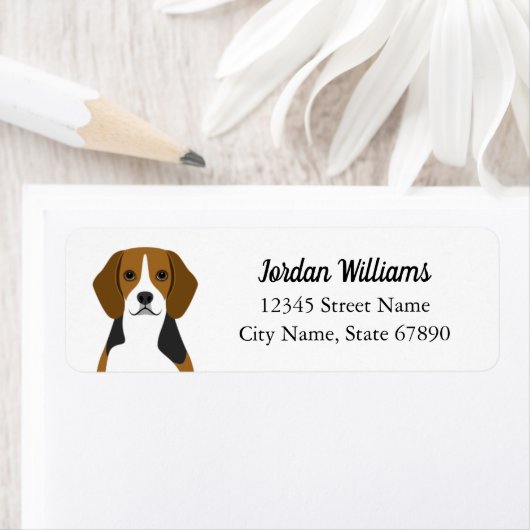 De Etiketten van het Adres van de Terugkeer van Be (Insitu)