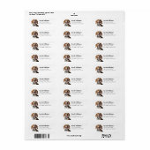 De Etiketten van het Adres van de Terugkeer van Be (Full Sheet)