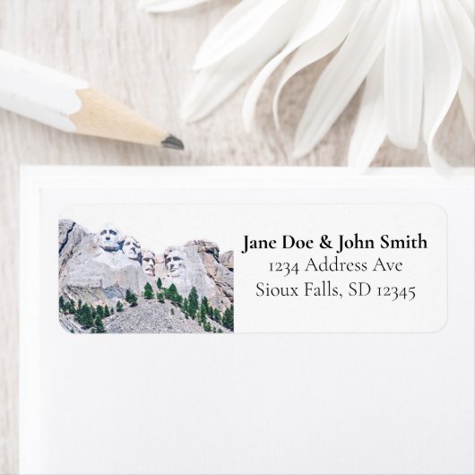 De etiketten van het Adres van de Terugkeer van de (Insitu)