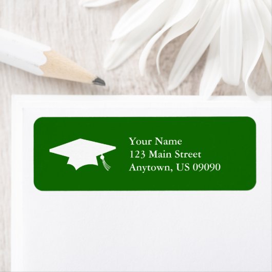 De Etiketten van het Adres van de Terugkeer van de (Insitu)