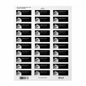 De Etiketten van het Adres van de Terugkeer van he (Full Sheet)