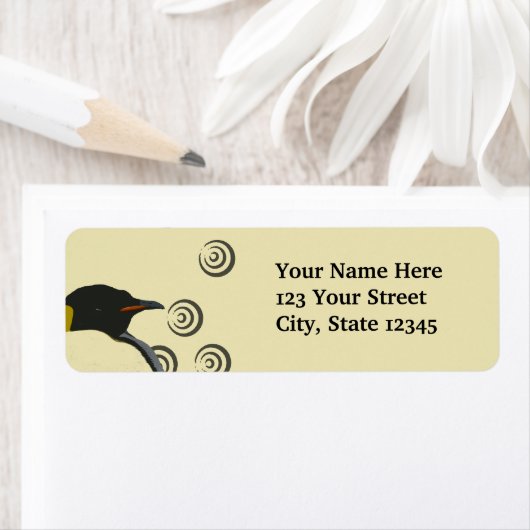 De Etiketten van het Adres van de Terugkeer van Pe (Insitu)