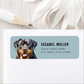 De Etiketten van het Adres van de Terugkeer van Ro (Insitu)