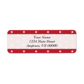 De Etiketten van het Adres van de Terugkeer van st (Voorkant)