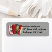 De Etiketten van het Adres van de terugkeer voor d (Insitu)