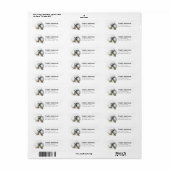 De Etiketten van het Adres van de Wederzijdse (Full Sheet)