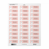 De Etiketten van het Adres van de Wederzijdse (Full Sheet)