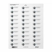 De Etiketten van het Adres van de Wederzijdse (Full Sheet)