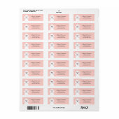 De Etiketten van het Adres van de Wederzijdse (Full Sheet)