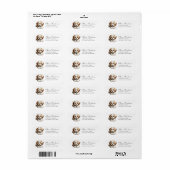 De Etiketten van het Adres van de Wederzijdse (Full Sheet)