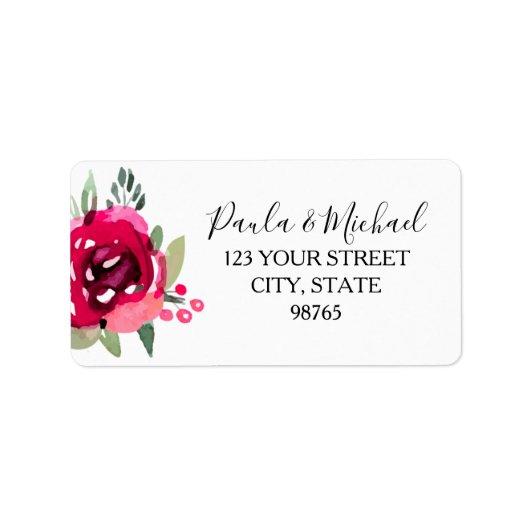 De Etiketten van het Adres van het Adres van de Fl (Voorkant)