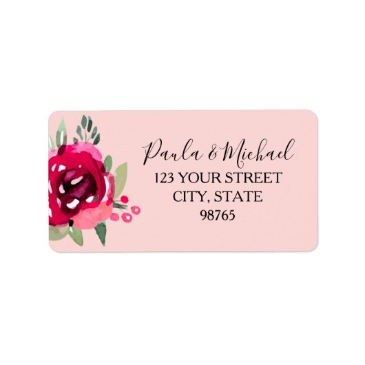 De Etiketten van het Adres van het Adres van de Fl (Voorkant)