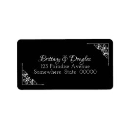 De etiketten van het het Adres van de Terugkeer va