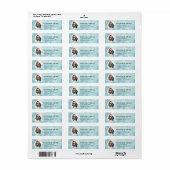 De etiketten van het het Adres van de Terugkeer va (Full Sheet)