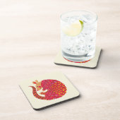 De etnische Armadillo Drankjes Onderzetter (Rechterzijde)