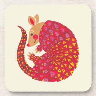 De etnische Armadillo Drankjes Onderzetter