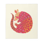 De etnische Armadillo Notitieblok (Voorkant)