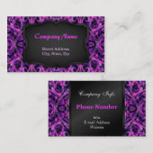 De Etnische Stijl van het visitekaartje (Voorkant / Achterkant)