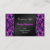 De Etnische Stijl van het visitekaartje (Achterkant)