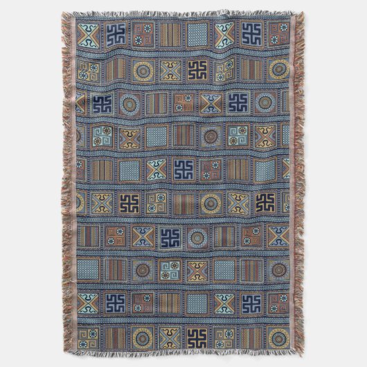 De Etruskische Enigma Gooi Deken (Voorkant Verticaal)