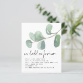 De Eucalyptus van de begroting besloot op altijd s (Staand voorkant)